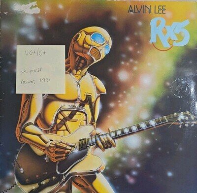 Alvin Lee RX5 Vinyl Record VG+/G+ AALP5006 1981