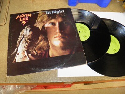 ALVIN LEE- IN FLIGHT DOUBLE VINYL ALBUM