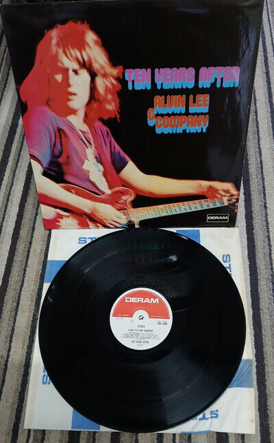 Alvin Lee & Company Ten Years After 1972 UK 1st Press Laminated LP Stereo