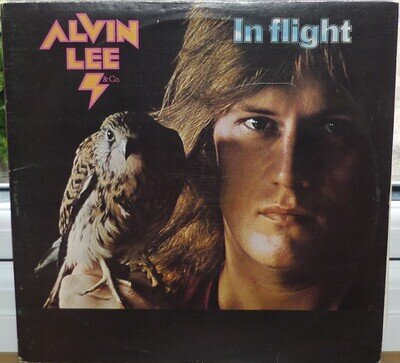 ALVIN LEE & Co, IN FLIGHT, CHRYSALIS RECORDS 2LP, CTY 1069, 1974, GATEFOLD
