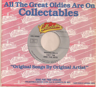 Tiny Tim & The Hits & The Carousels 7" 45 RPM Vinyl Single EX