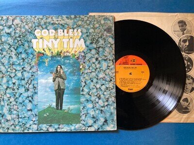 Tiny Tim God Bless Tiny Tim Vinyl LP Reprise Tiptoe Thru the Tulips album VG+/VG