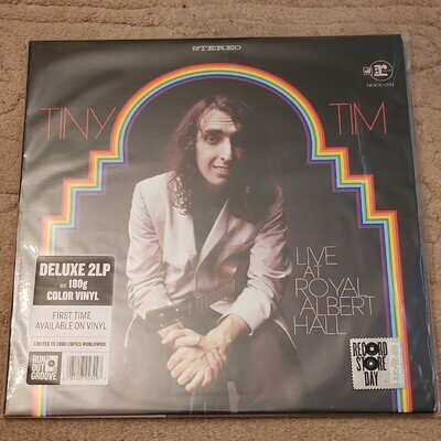 Tiny Tim Live At Royal Albert Hall Deluxe Limited RSD 2LP 180g Colour Vinyl