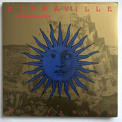 Alphaville The Breathtaking Blue • 2021 Vinyl LP Album • VG+ / VG+