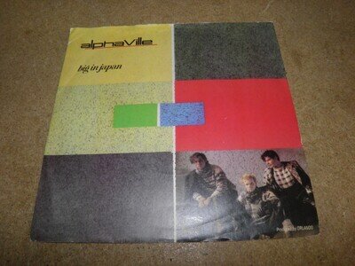 ALPHAVILLE- BIG IN JAPAN VINYL 7" 45RPM PS