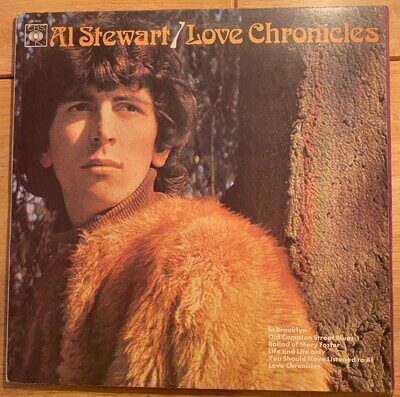 Al Stewart - Love Chronicles - UK CBS Vinyl LP 1st Pressing -Ex/Ex