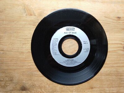 Ace of Base Lucky Love (Original/Acoustic) VG+ 7" Jukebox Vinyl Record ACE4