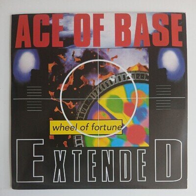 ACE OF BASE Wheel Of Fortune 1992 4-track 12" vinyl single original mega records