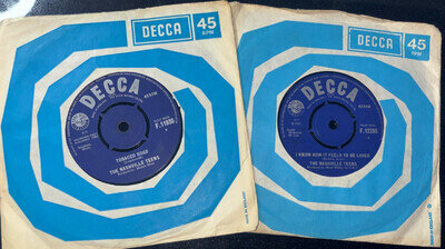 2 x THE NASHVILLE TEENS-TOBACCO ROAD / I KNOW HOW IT FEELS TO BE LOVED 7" RECS