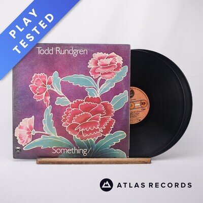 Todd Rundgren Something A1 B3 Reissue Double LP Album Vinyl Record - VG+/EX