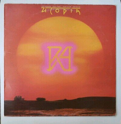 Todd Rundgren's Utopia - RA 1976 LP Album Record, Vinyl Is In NM Con Free P&P