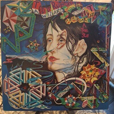 TODD RUNDGREN "A WIZARD, A TRUE STAR" REISSUE VINYL LPN 1987 NM/VG+