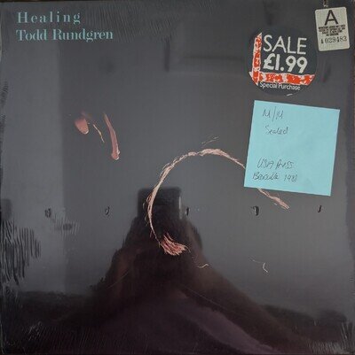 Todd Rundgren Healing Vinyl Record M/M BHS3522 1981