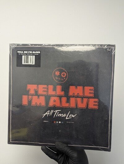 All Time Low : Tell Me I'm Alive VINYL New and Sealed Creased Cover