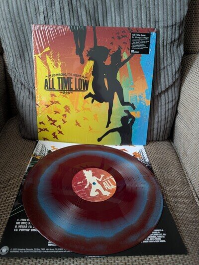 All Time Low- So Wrong It's Right Vinyl VMP Vinyl Me Please varient 341/500