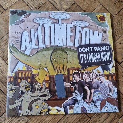 All Time Low Don't Panic: It's Longer Now! 2 x Vinyl, LP, Black Editio, Ex/Vg+