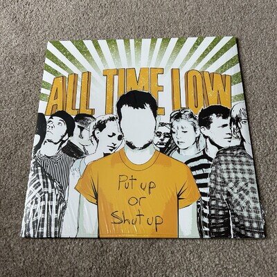 All Time Low – Put Up Or Shut Up Vinyl Record NEW Black 2015