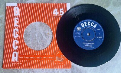 Tom Jones Chills and Fever Single 7" Decca 2015 Mint Unplayed Record Soul
