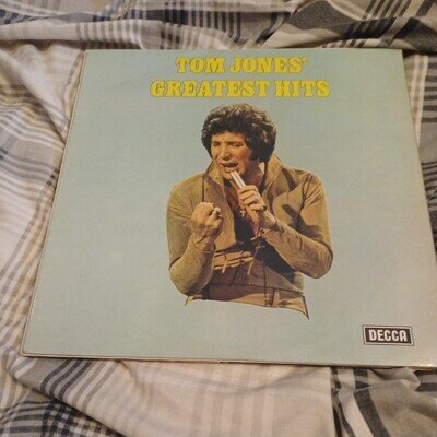 TOM JONES’ GREATEST HITS DECCA SKL 5176 1971 VINYL LP RECORD VG+