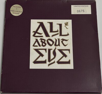 ALL ABOUT EVE - IN THE CLOUDS RE-ISSUE POSTER PACK 7 INCH UK SET