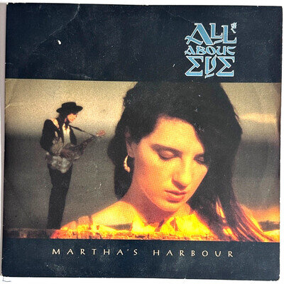ALL ABOUT EVE - Martha's Harbour. Vinyl 7" Single. 1988 Mercury EVEN8. EX/VG+