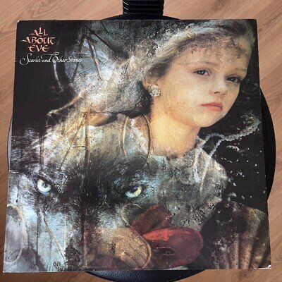 All About Eve Scarlet & other stories 1989 LP Mercury 838 965-1 lyric inner VG++