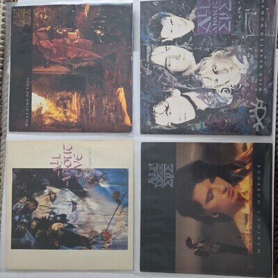 Exc/Vg+ Joblot All About Eve X 4 1988 Mercury Records Picture Sleeve UK 7"
