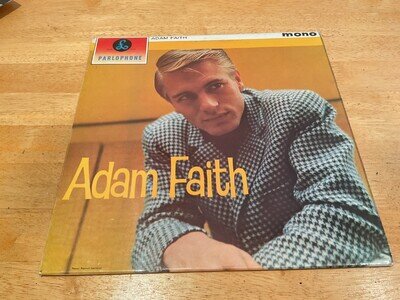 Adam Faith - Self Titled Vinyl LP MONO PMC1162 - 1961 VG+ / VG+
