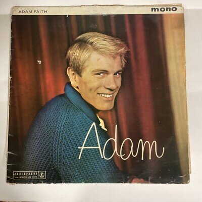 50s 60s Pop ADAM FAITH adam Original 1960 UK Vinyl LP Mint