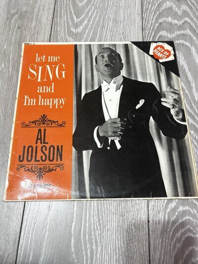 Al Jolson - Let Me Sing And I'm Happy (VINYL)