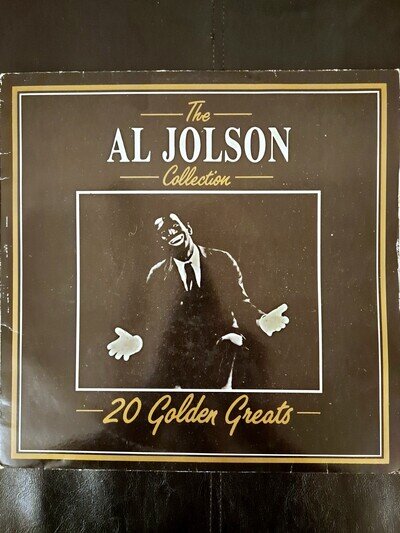The Al Jolson Collection - 20 Golden Greats Vinyl - Deja Vu Records 1984