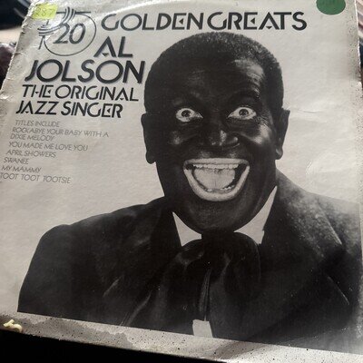 AL JOLSON 20 GOLDEN GREATS VINYL LP