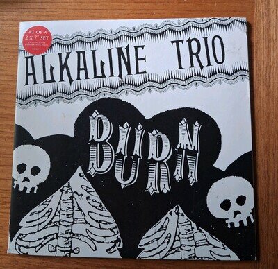 Alkaline Trio - Burn - DOUBLE 7" RECORDS (2006) - ALL IN MINT CONDITION