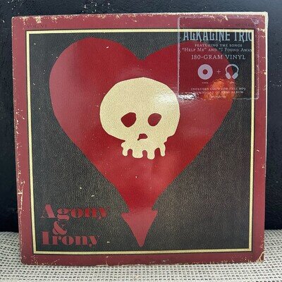 ALKALINE TRIO - AGONY AND IRONY LP EPIC PUNK 180