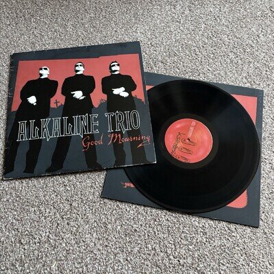 Alkaline Trio – Good Mourning - 2003 Black Vinyl Original First UK Pressing