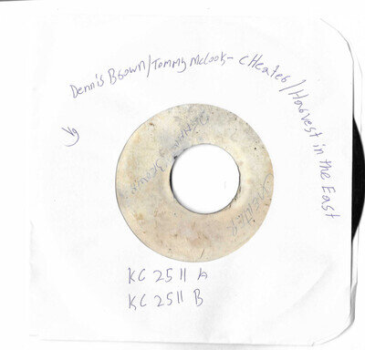 Dennis Brown / Tommy McCook – Cheater / Harvest In The East BLANK 7" mp3