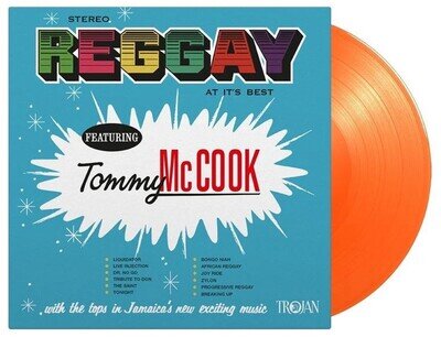 Tommy McCook LP Reggay at Its Best ORANGE VINYL 750 Made Numbered SKA Liquidator