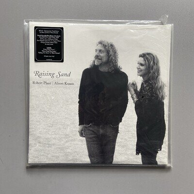 ROBERT PLANT Alison Krauss "Rising Sand" 2xLP 2007 Original US Pressing NM/NM