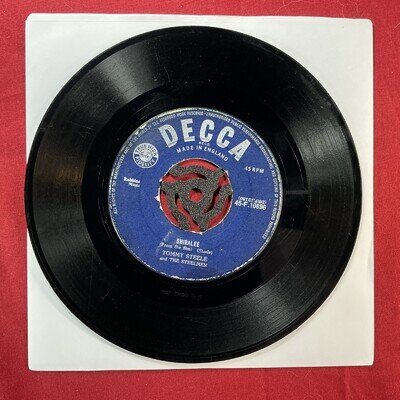 SHIRALEE (From the film) (Steele) TOMMY STEELE 7" Vinyl Single Record