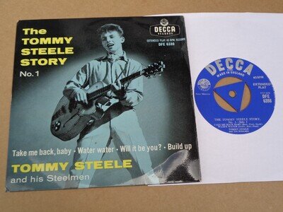 Tommy Steele - Tommy Steele Story No.1 - Decca Tri centre EP