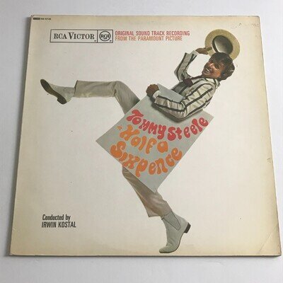 Tommy Steele - Half A Sixpence First Press LP Vinyl Record - RB-6735 EX/EX
