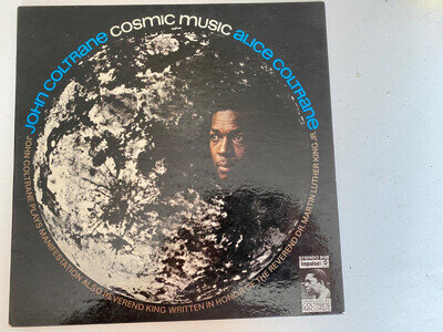 JOHN COLTRANE ALICE COLTRANE Cosmic Music IMPULSE 1969 LP