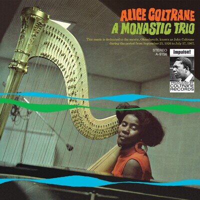 Alice Coltrane A Monastic Trio (Vinyl) 12" Album
