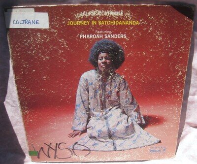 Alice Coltrane "Journey in Satchidananda (1972) Impulse gatefold jacket jazz LP