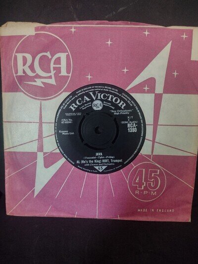 AL HIRT- "Java" .. 7" (1963) /UK RCA Label.PLAYS EXCELLENT..TRUMPET INSTRUMENTAL