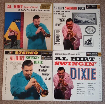 Al Hirt Vinyl lp's - Swingin' Dixie - Volume 1, 2, 3 & 4 (At Dan's Pier 600)