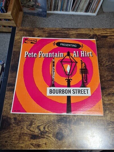 Presenting Pete Fountain with Al Hirt - Bourbon Street - Mono - USA - 1962 VG+
