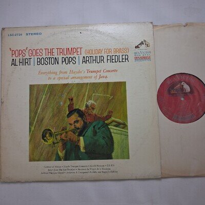 RCA Victor LP LSC 2729 US GRVD DOG: "Pops" Goes the Trumpet / Al Hirt / Fiedler