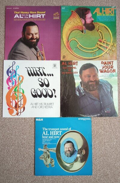 Al Hirt Lp's - That Honey Horn, Blows His Own Horn, So Good, Paint Your Wagon