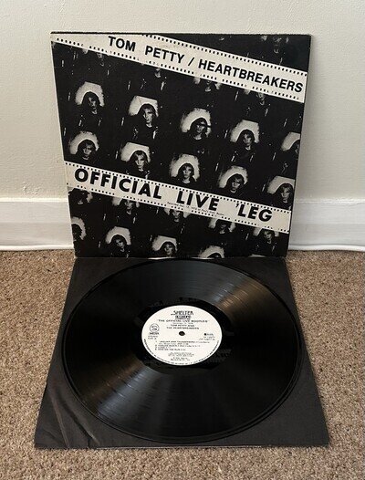 Tom Petty And The Heartbreakers - Official Live ‘Leg LP Vinyl Shelter TP-12677